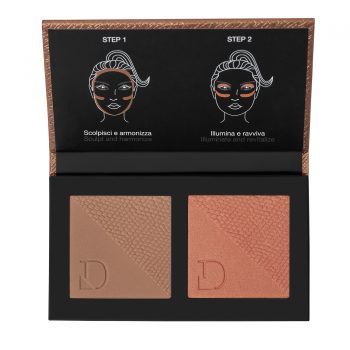 Duo bronzer & blushlight – medium to light
